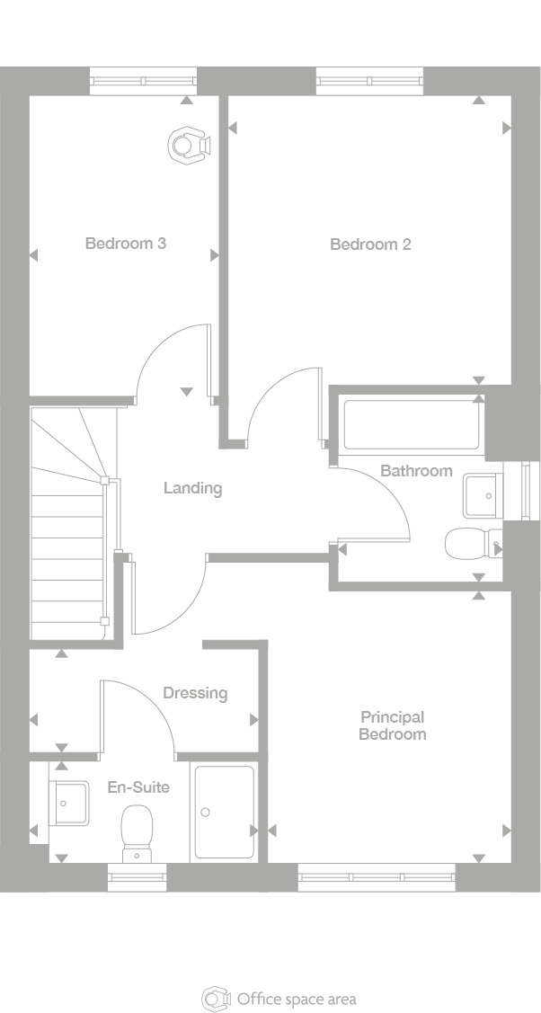 2D floor plan