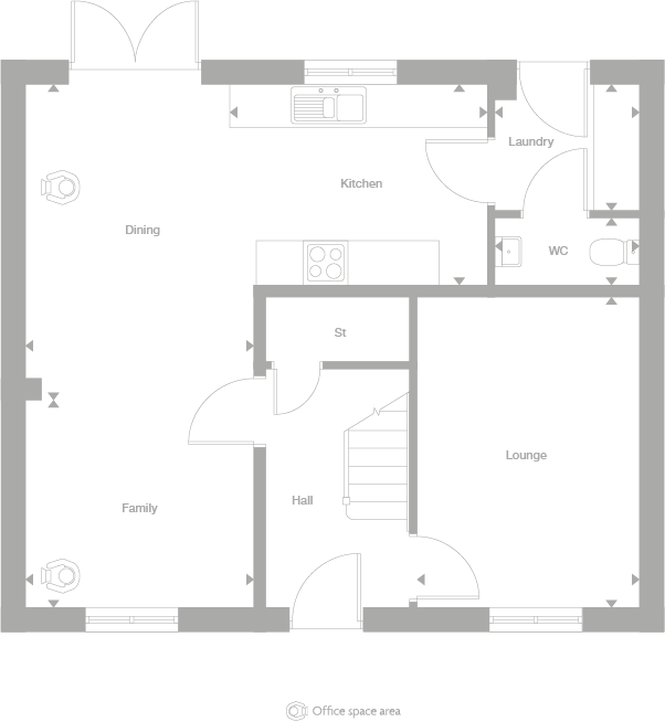 2D floor plan