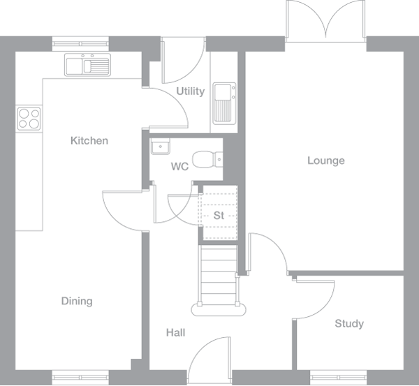 2D floor plan