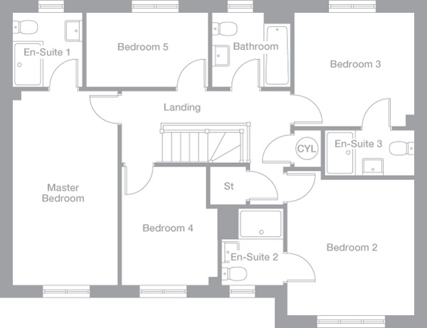 2D floor plan