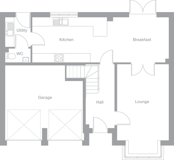 2D floor plan