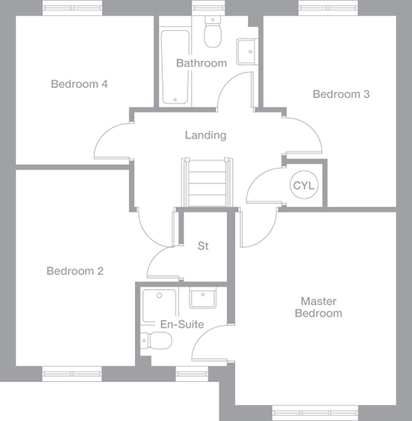 2D floor plan