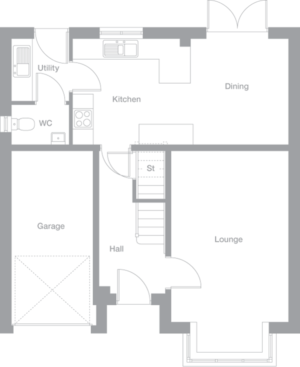 2D floor plan