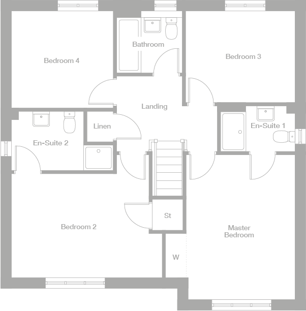 2D floor plan