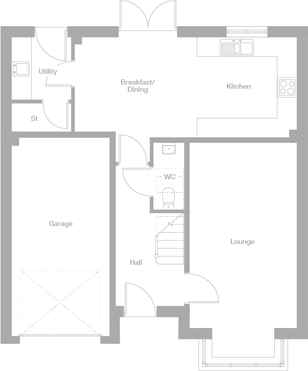 2D floor plan