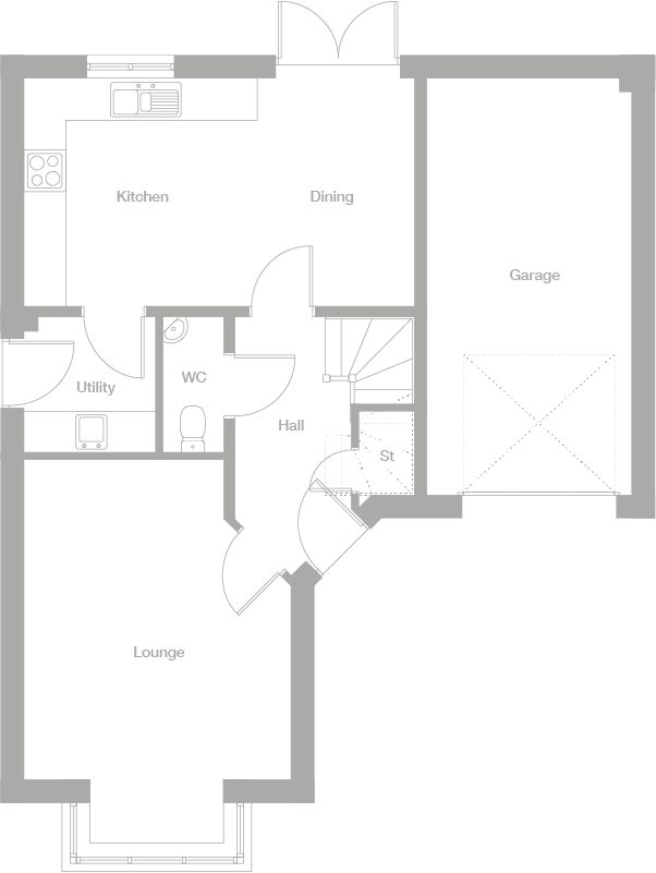 2D floor plan