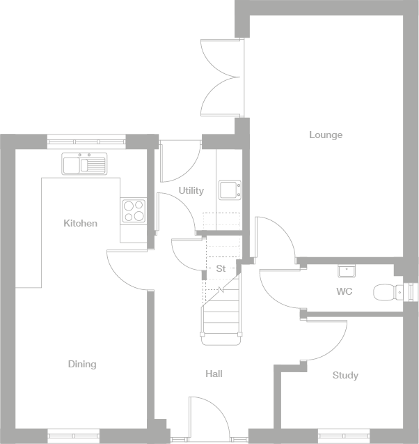 2D floor plan