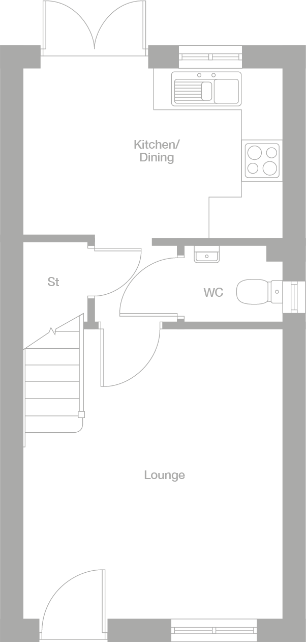 2D floor plan