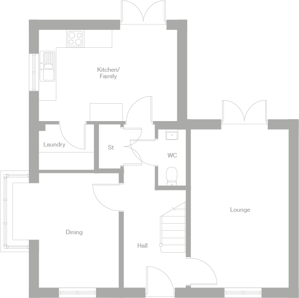 2D floor plan