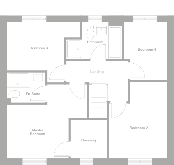 2D floor plan