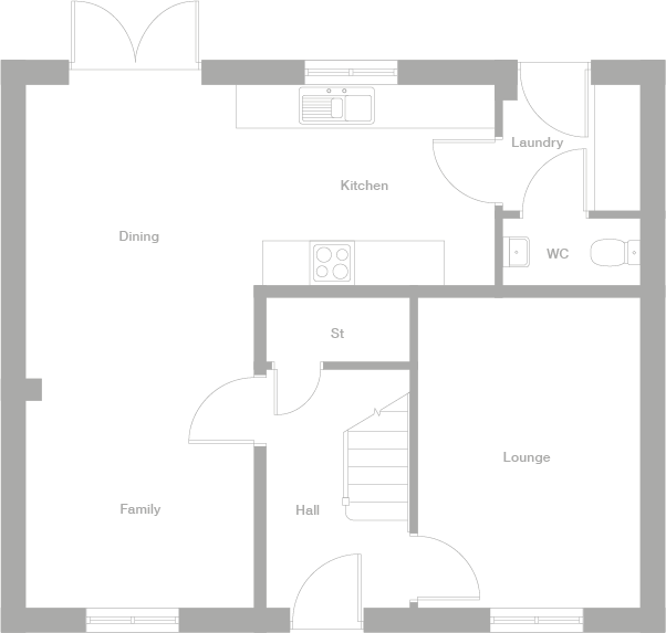 2D floor plan