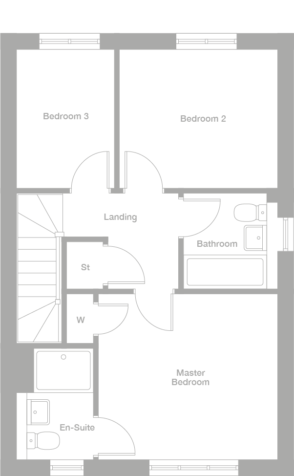 2D floor plan