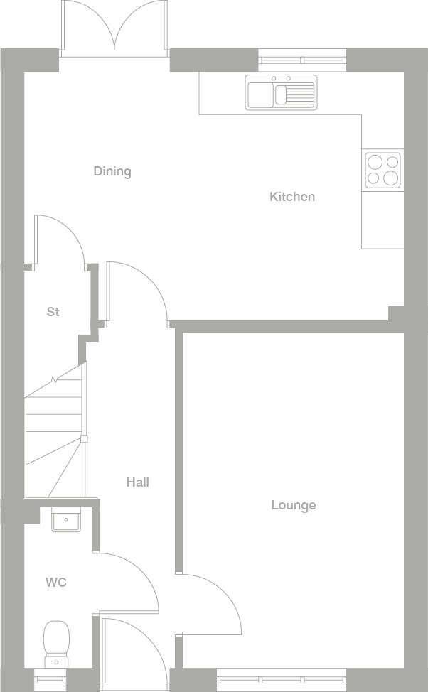 2D floor plan