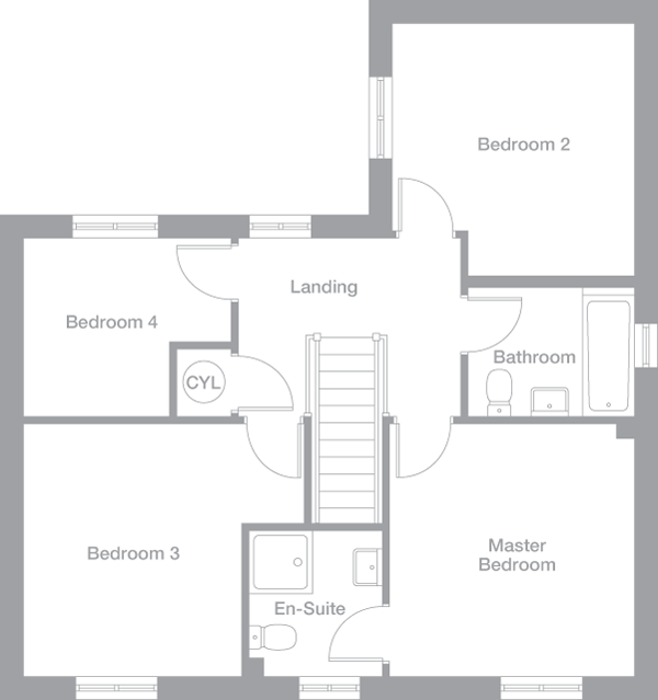 2D floor plan