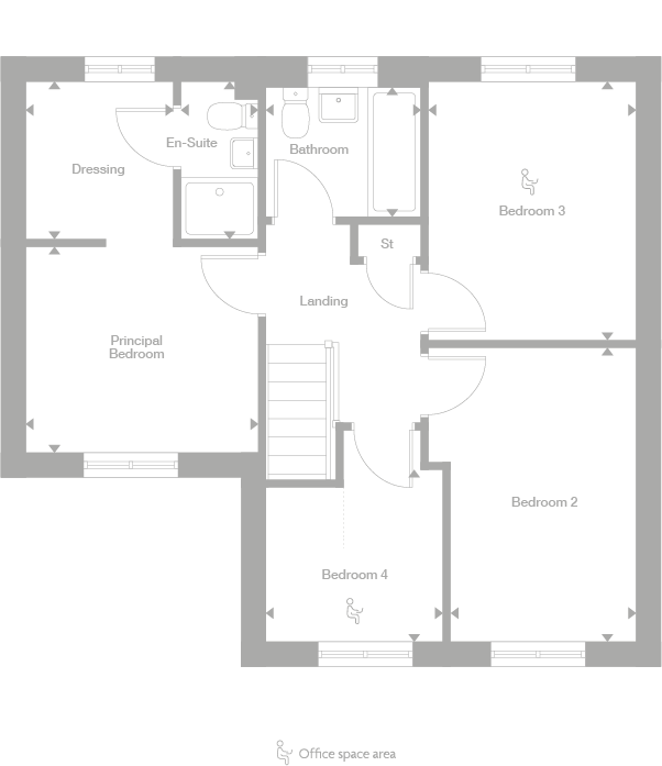 2D floor plan