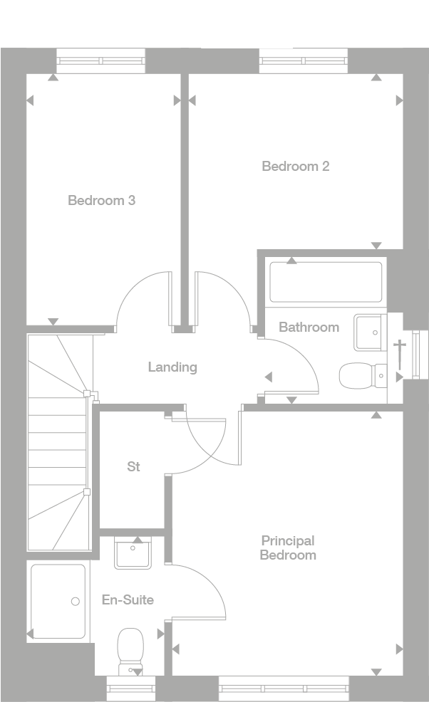 2D floor plan