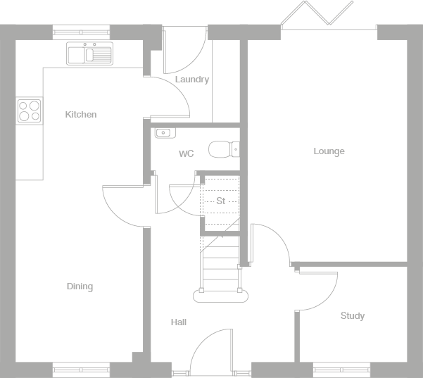 2D floor plan