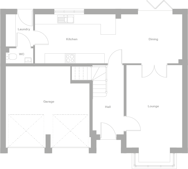 2D floor plan