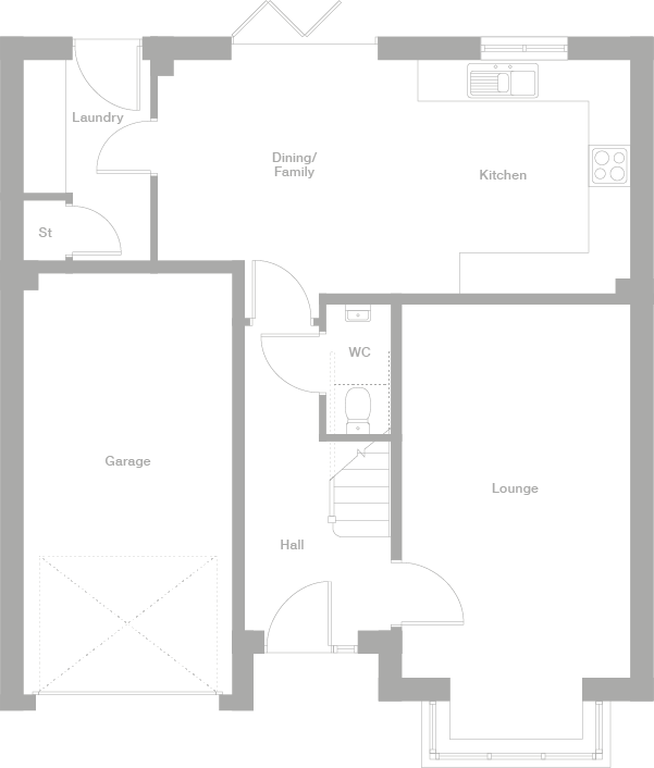 2D floor plan