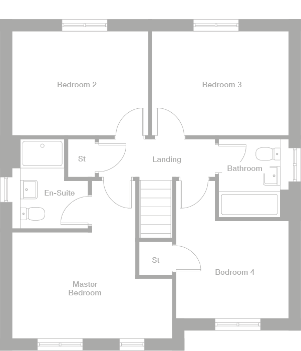 2D floor plan