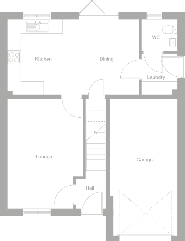 2D floor plan