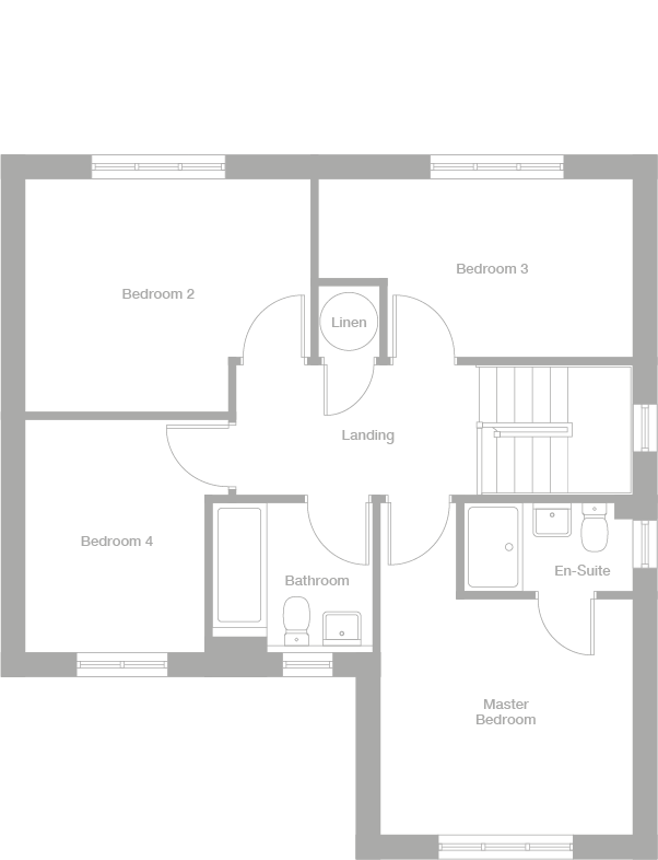 2D floor plan