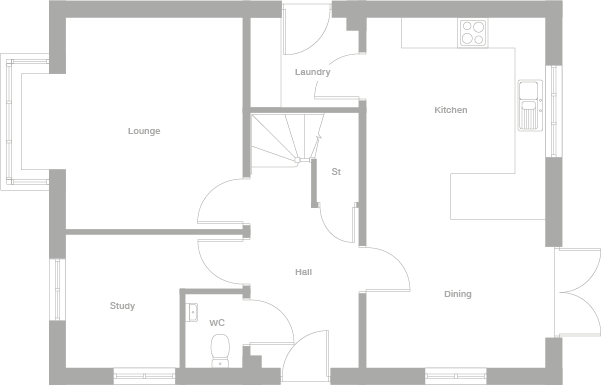 2D floor plan