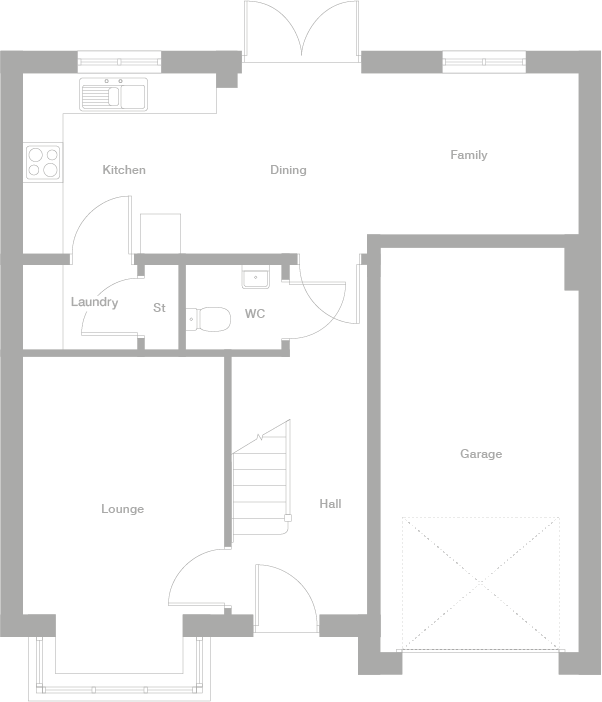2D floor plan