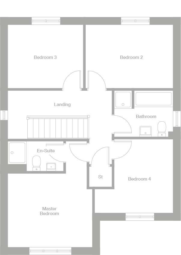 2D floor plan