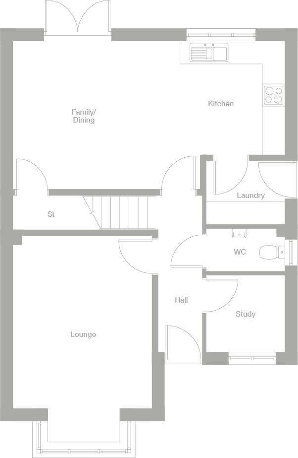 2D floor plan