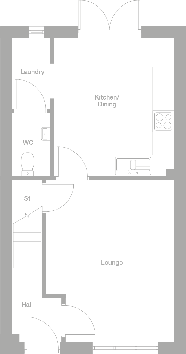 2D floor plan