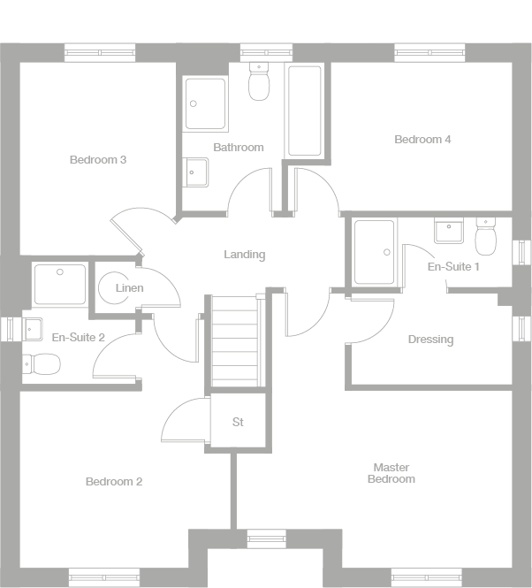 2D floor plan
