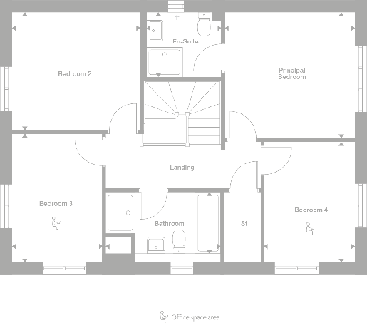 2D floor plan