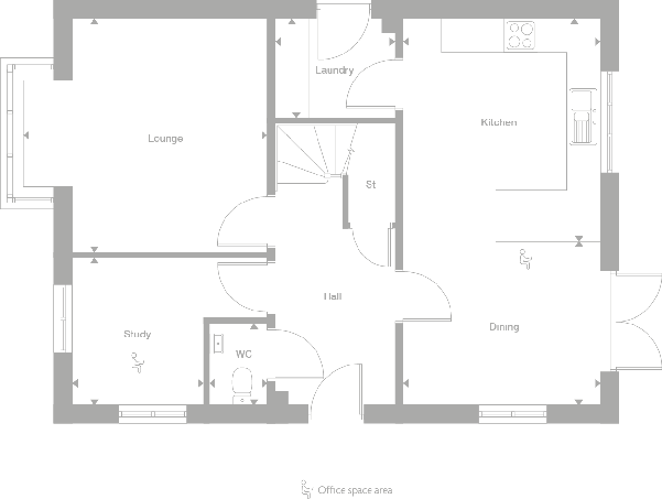 2D floor plan