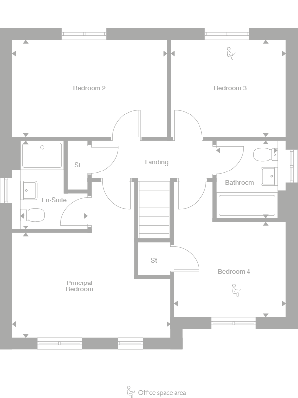 2D floor plan
