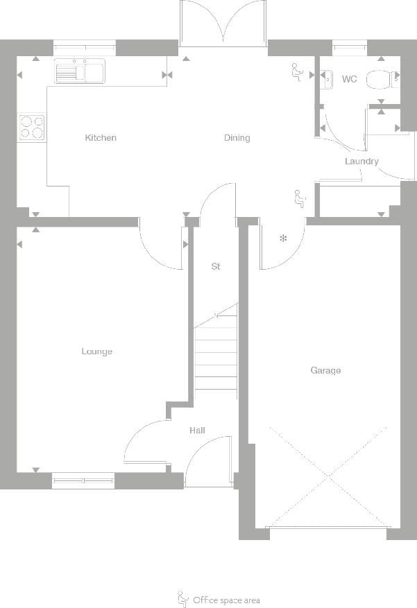 2D floor plan