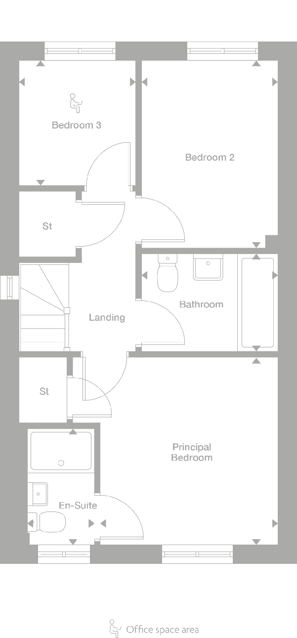 2D floor plan