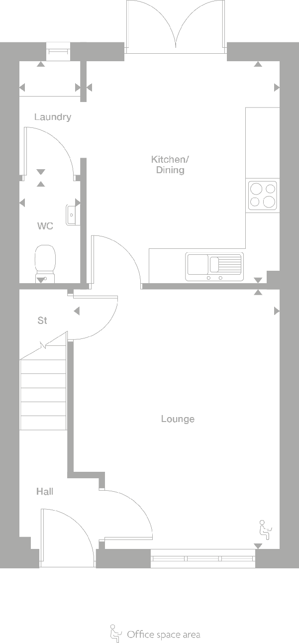 2D floor plan
