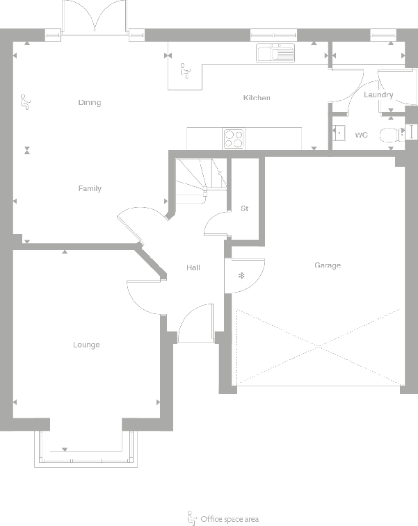 2D floor plan