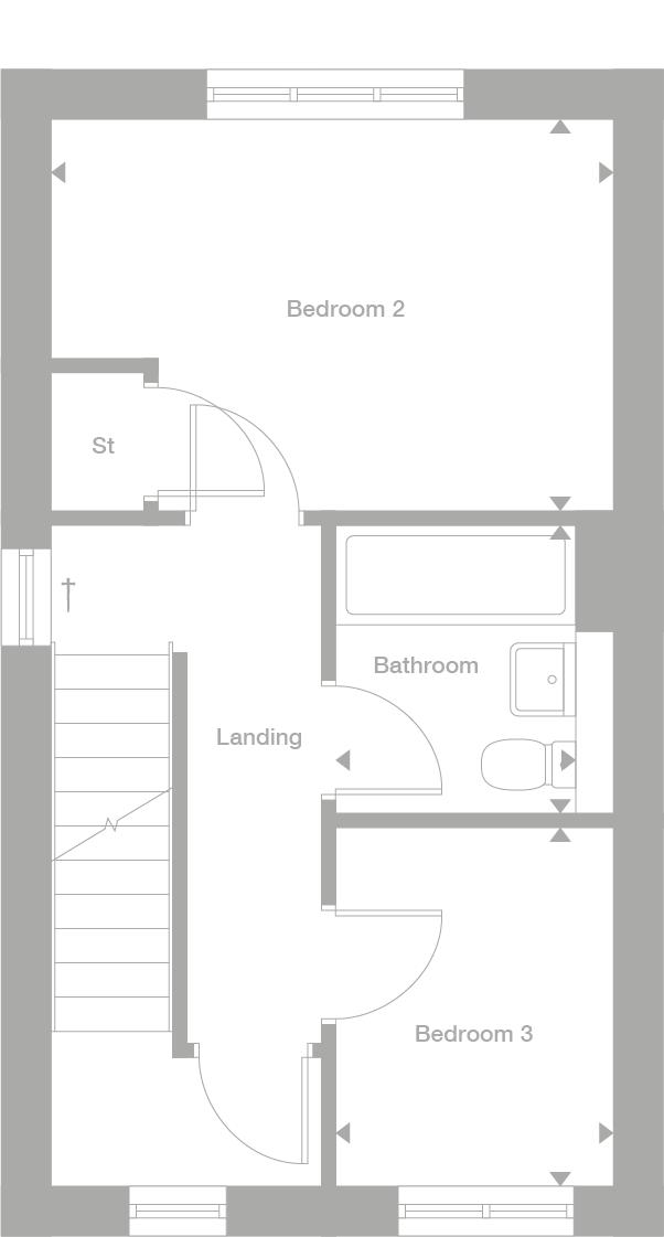 2D floor plan