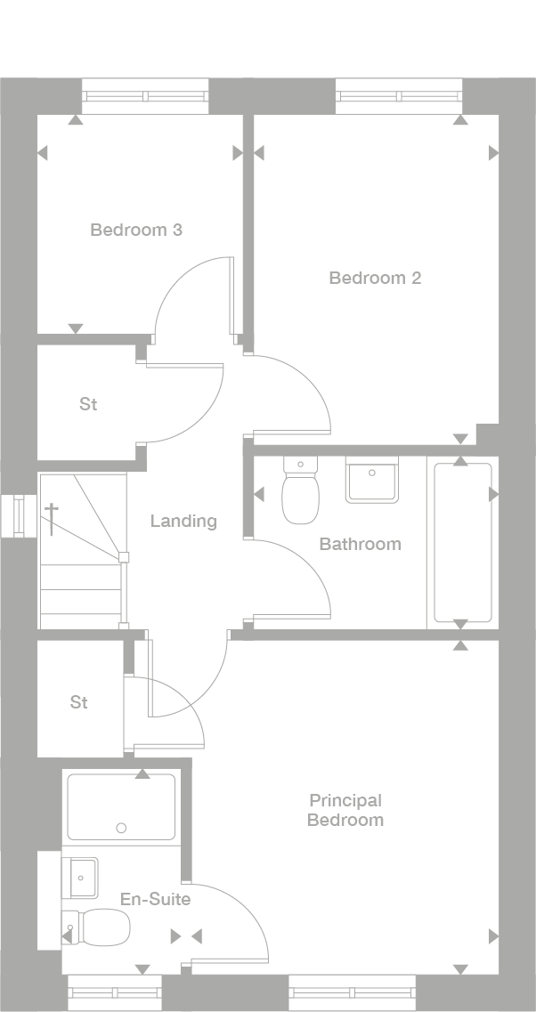 2D floor plan