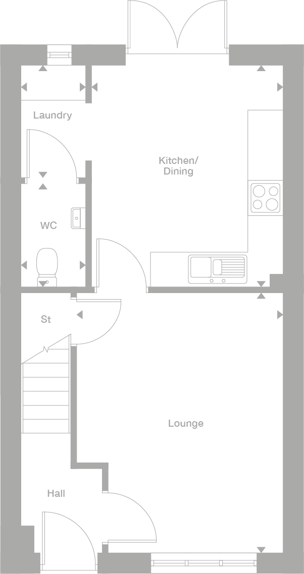 2D floor plan