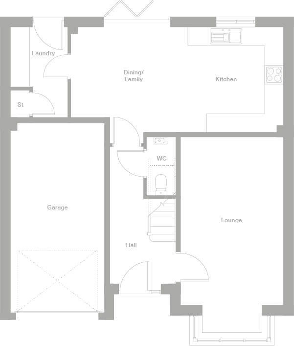 2D floor plan