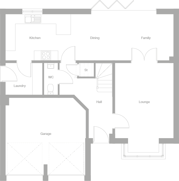 2D floor plan