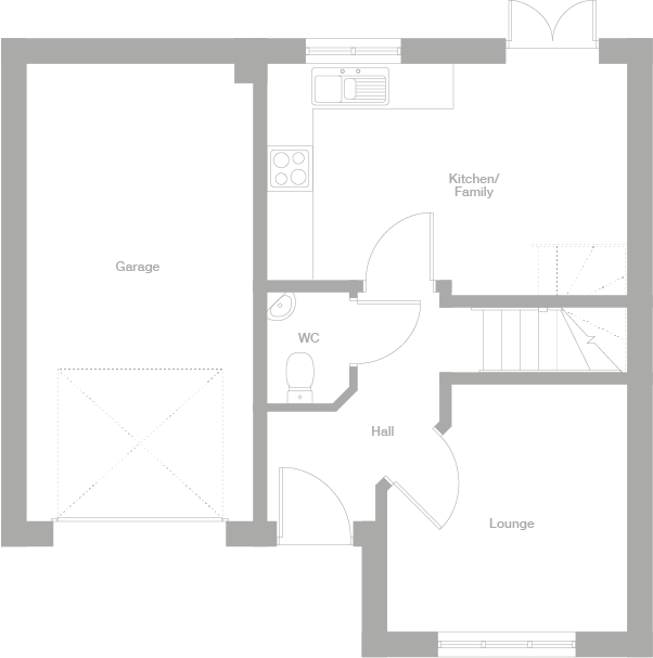 2D floor plan