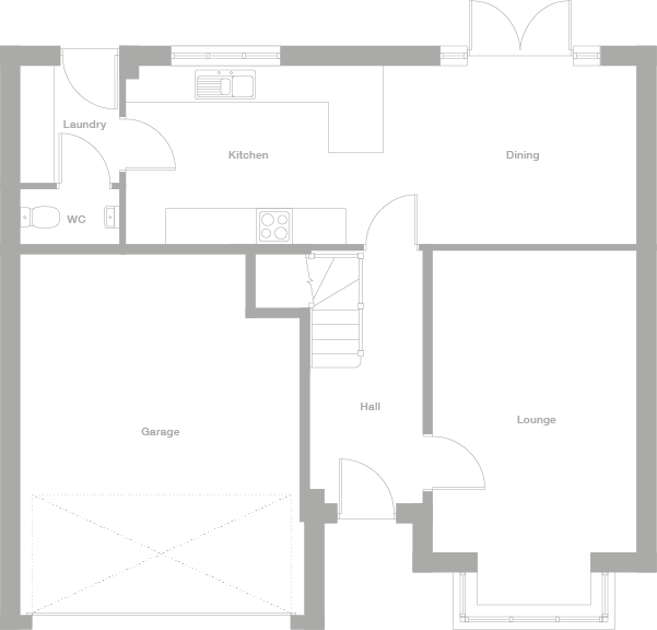 2D floor plan