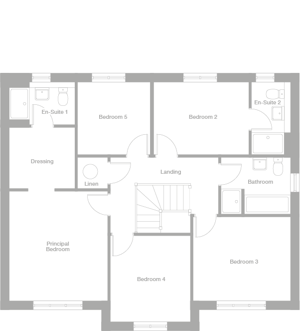 2D floor plan