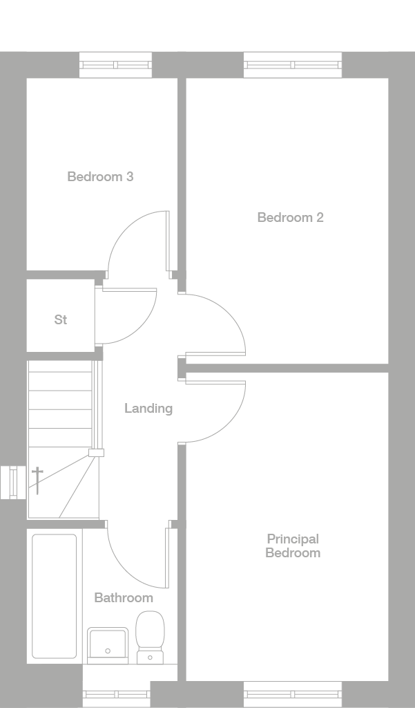 2D floor plan