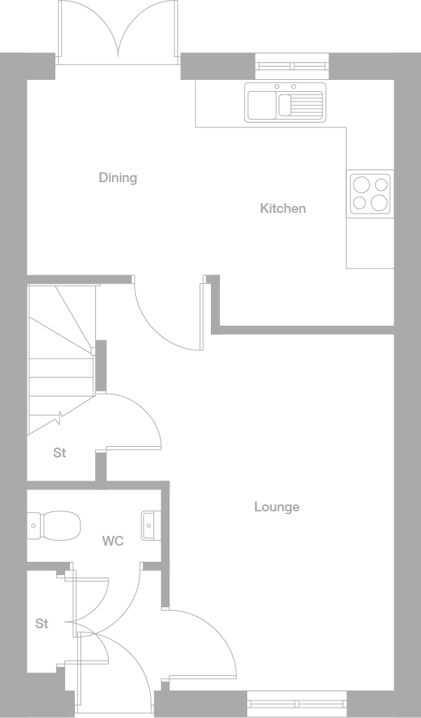 2D floor plan