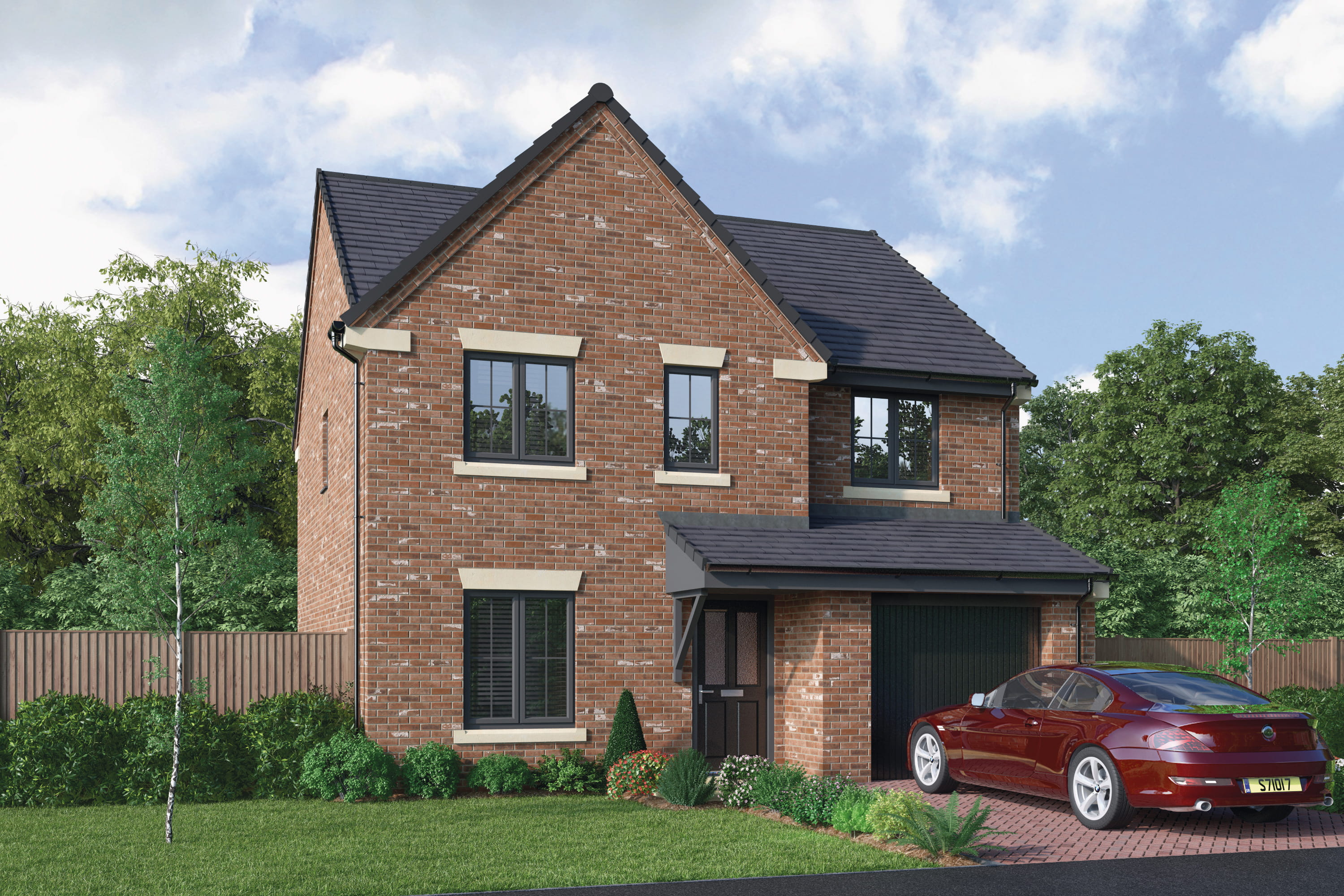 The Hazelwood 4 bedroom house for sale in Callerton